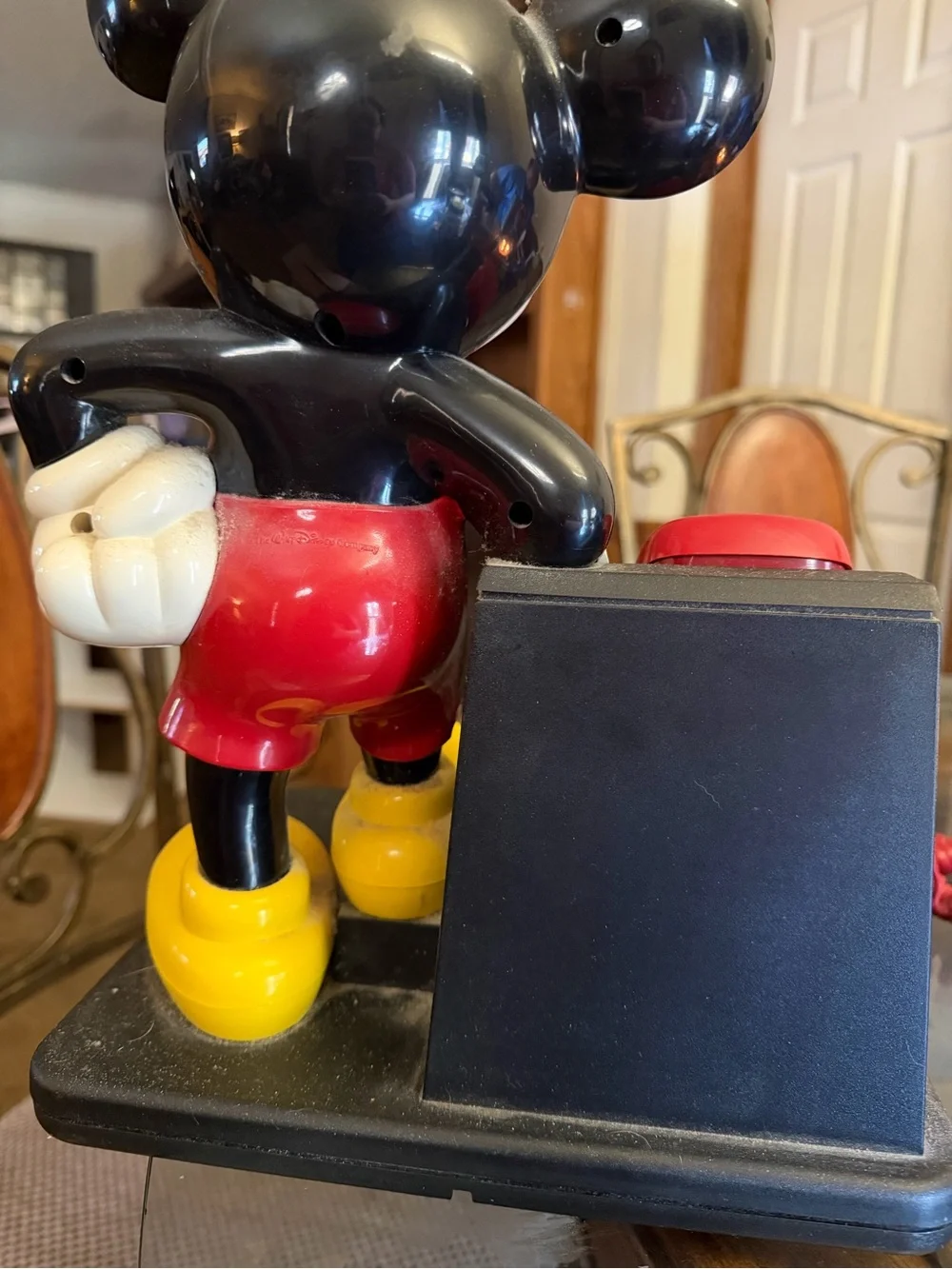 Mickey Mouse Red Corded Desk Telephone by AT&T